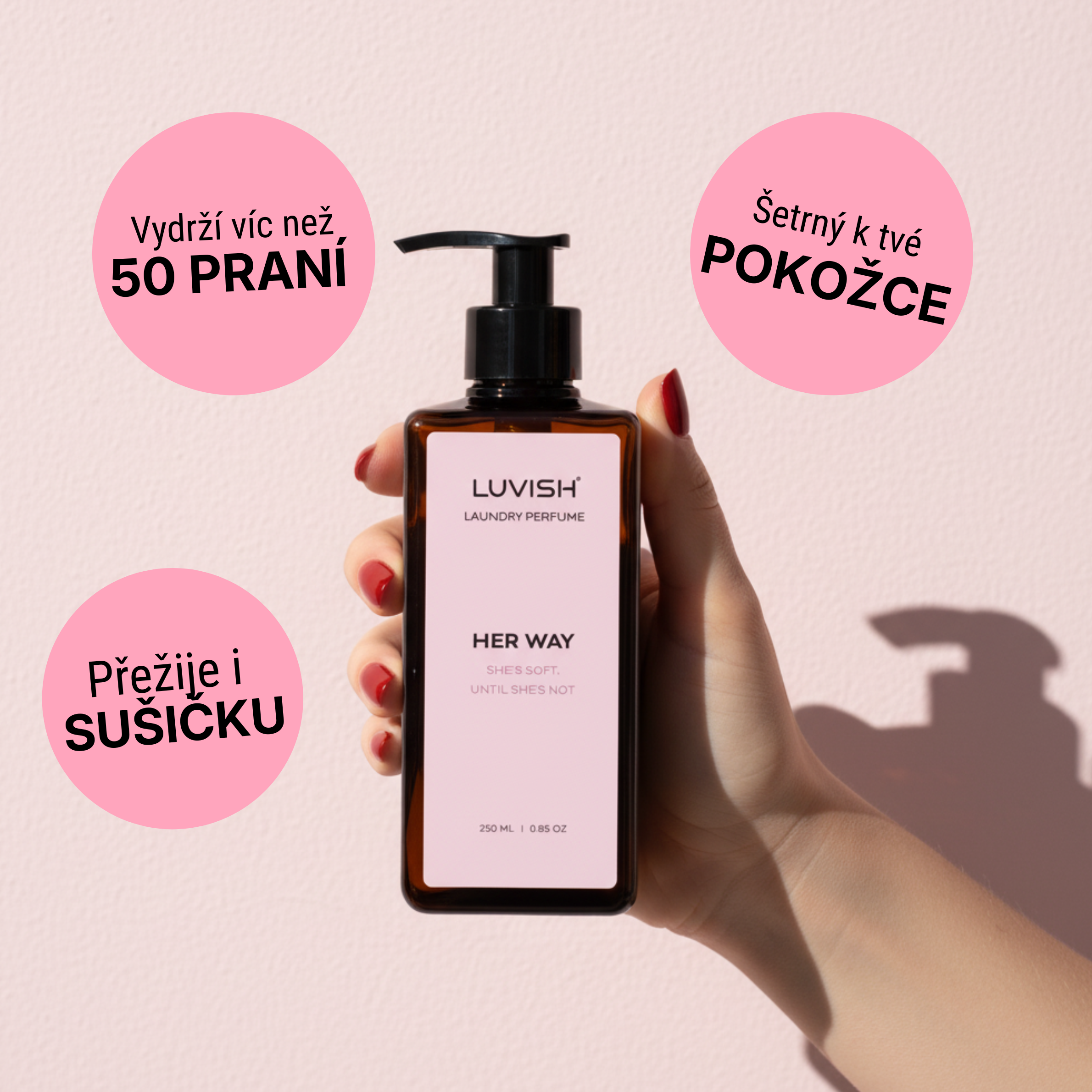 HER WAY – Olej na praní