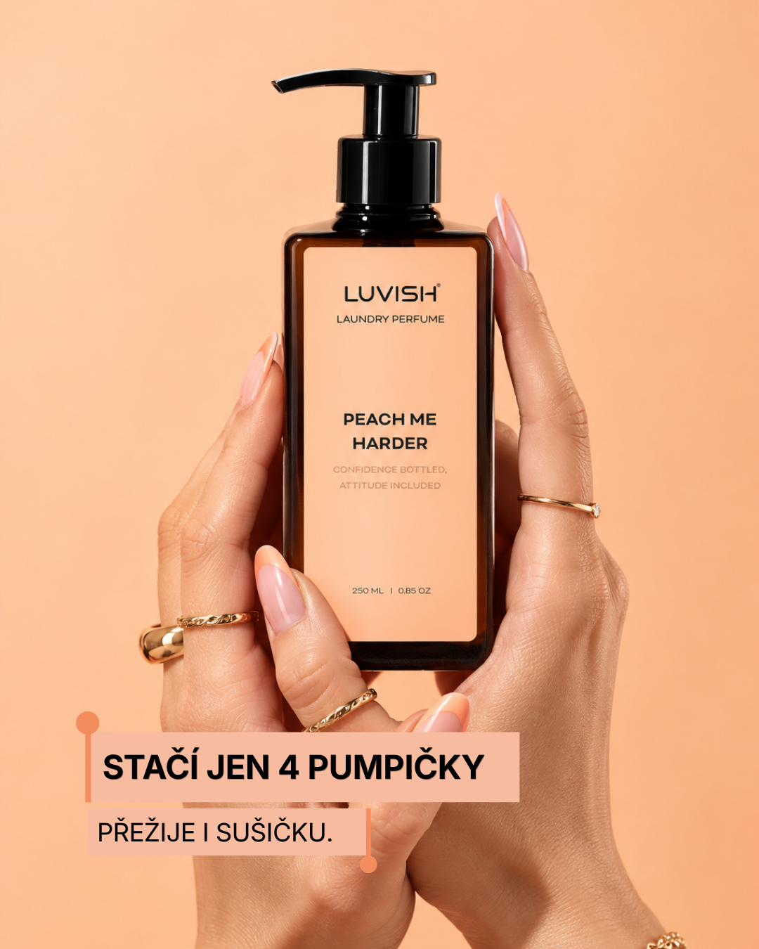 PEACH ME HARDER – Olej na praní