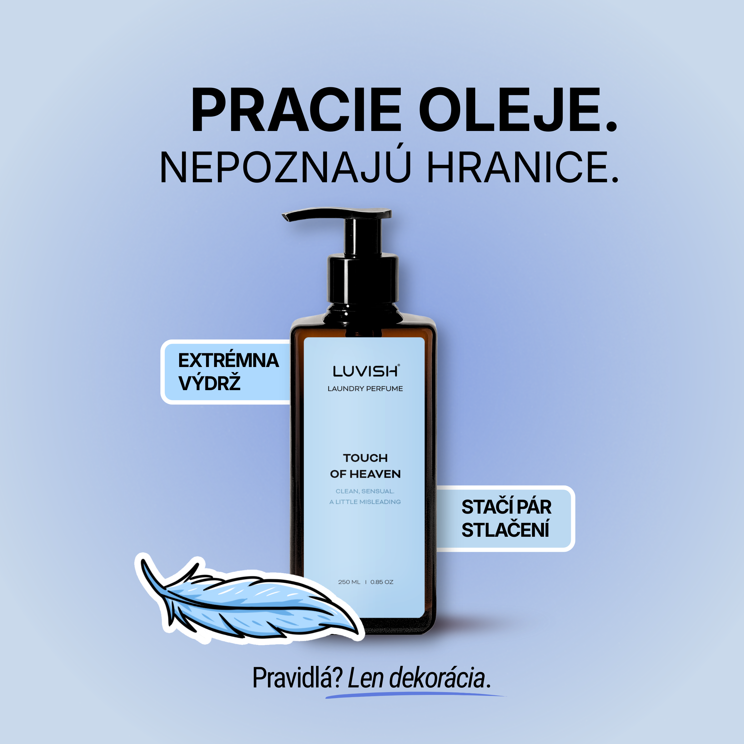 TOUCH OF HEAVEN pracie oleje