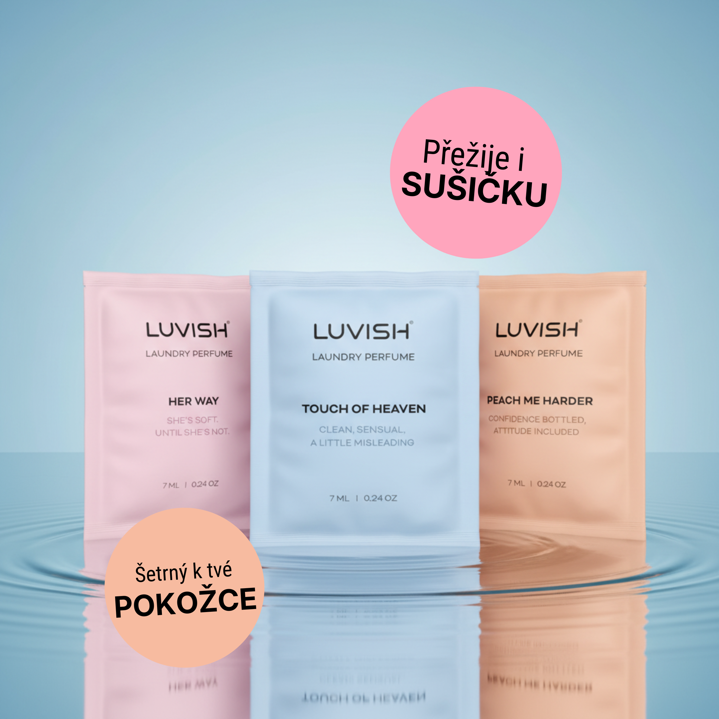 TEASE PACK – Vzorky olejů na praní